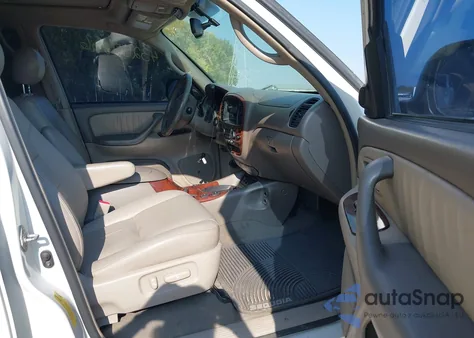 2007 Toyota Sequoia Limited V8 из США, поврежденный, VIN 5TDBT48A17S278210